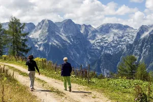 Upper Austria Hiking Trails Drucke: The mountains around Hinterstoder in Upper Austria
