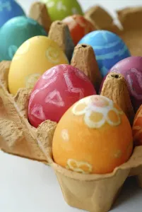 Easter Celebration Ideas Drucke: Painted easter egg