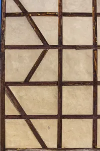 Timber Framed Building Architecture Drucke: Patterns from the frames and compartments of a historic half-timbered architecture