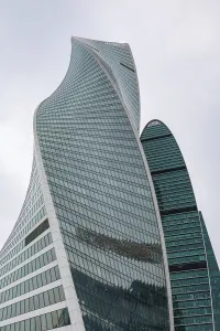 Modern Russian Architecture Drucke: A picture of the Evolution Tower