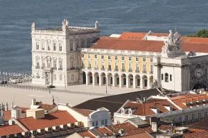 Lisbon Commerce Square Drucke: Praca do comercio, commerce square