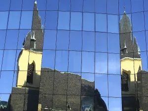 Old Townscape Photography Drucke: Reflection