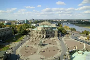 East German Heritage Site Drucke: Semper Opera
