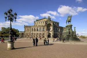 East German Heritage Site Drucke: Semper Opera
