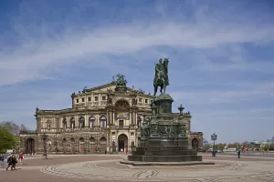 Neo Renaissance Building Drucke: Semper Opera