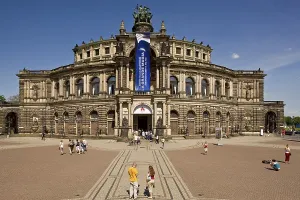 East German Monument Drucke: Semper Opera