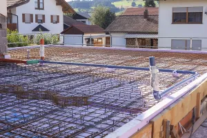 Urban Development Project Drucke: Shell, ceiling with drainage installation