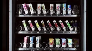 Swarm Behaviour Drucke: Vending machine for e-cigarettes