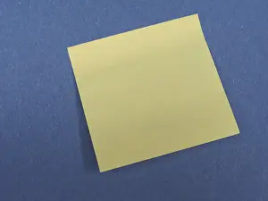 Office Background Image Drucke: Postit over blue with copy space