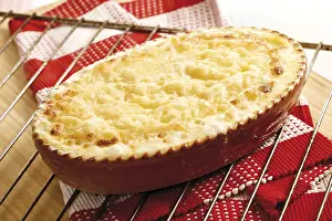 Studio Background Cuisine Drucke: Potato casserole