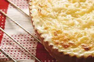 Close Up Potato Dish Drucke: Potato casserole