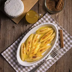 Polish Cuisine Drucke: Potato dumpling