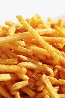 Unhealthy Snack Options Drucke: Potato sticks