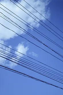 Power Supply Line Drucke: Power lines