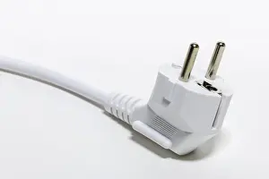 Electrical Wire Drucke: Power plug, connector, power cable