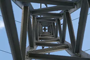 High Voltage Transmission Lines Drucke: Power pole