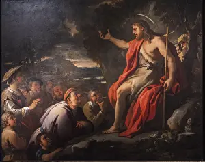 Catholic Church Buildings Drucke: Preaching of Saint John the Baptist