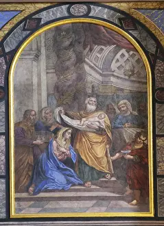 Empty Apse Altar Room Drucke: Presentation of Jesus in the Temple
