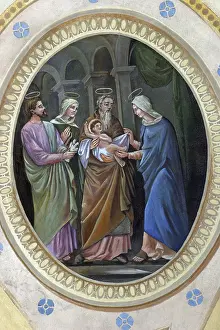 Christian Artwork Drucke: Presentation of Jesus at the Temple