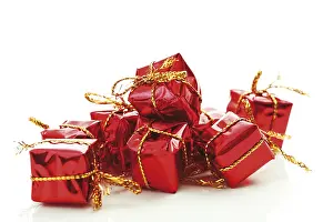 Christmasy Still Life Photo Drucke: Presents