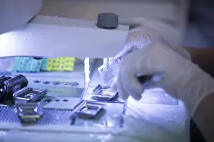 Medical Examination Process Drucke: Processing of samples in a histology laboratory