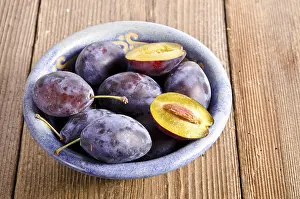 Fruit Tree Images Drucke: Prunus domestica