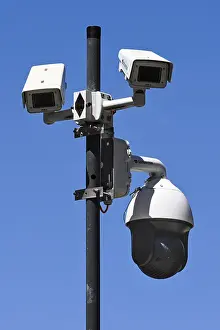 Video Surveillance System Drucke: Public surveillance camera