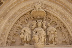 Spanish Gothic Architecture Drucke: Puerta del Norte oder de San Jeronimo
