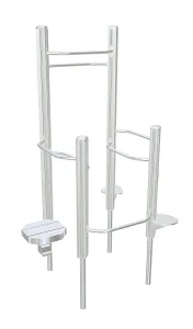 Fitness Exercise Equipment Drucke: Pull-up bars or shower chrome rack