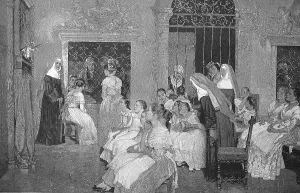 Austrian Historical Landmarks Drucke: Puppet theatre in the monastery