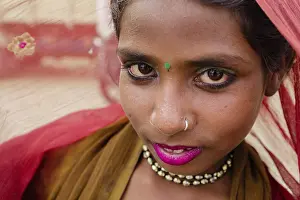 Hindu Festival Celebrations Drucke: PUSHKAR, INDIA - October 31