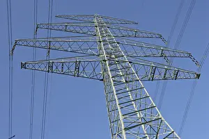 Power Supply Line Drucke: Pylon