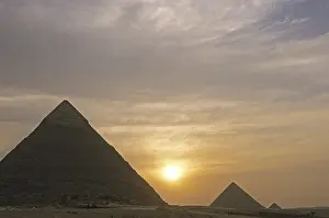 Egypt Pyramids Drucke: Pyramides from gizeh egypt