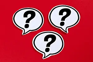Question Mark Symbol Drucke: Question mark as a symbol for question Questions Help Problem Information Support in speech bubbles Communication