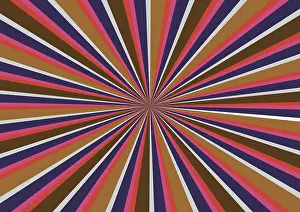 Colorful Stripes Drucke: Radiant background in different colours