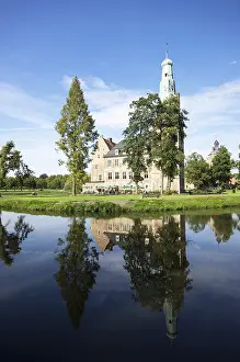 North Rhine Westphalia Castles Drucke: Raesfeld moated castle in Munsterland