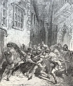Historic Roman Civilization Drucke: The raid on Saint Francis Borgia