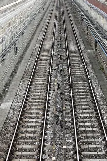 Urban Rail Traffic Drucke: Rails in the city