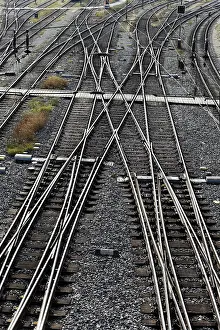 Drucke von Eisenbahnstrecken mit Weichen Österreich Eisenbahn Drucke: Eisenbahnstrecken mit Weichen Österreich.