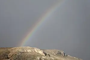 Crete Greece Drucke: Rainbow, Eastern Crete, Greece