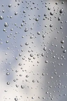 Central Europe Weather Drucke: Raindrops, Germany