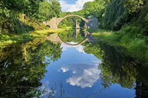 Rakotz Bridge Drucke: Rakotz Bridge, also Devil's Bridge