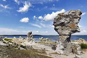 Raukar Limestone Pillars Drucke: Raukar, limestone pillars, mythical creatures