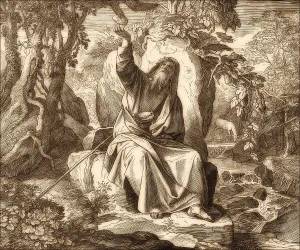 Corvids In The Wild Drucke: Ravens Feed Elijah, Old Testament