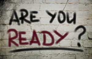 Deserted Railway Drucke: Are You Ready Concept