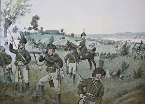 Napoleonic Wars Leader Drucke: The rear of the corps of Bluecher