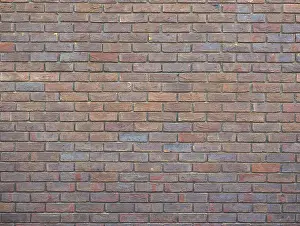 Empty Urban Environment Drucke: Red brick texture background in Town