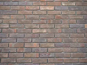 Red Brick Wall Background Drucke: Red brick wall background