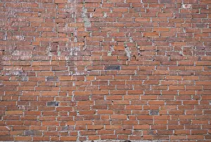 Red Brick Wall Background Drucke: Red brick wall background
