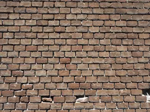 Gerahmter Druck : Backsteinmauerhintergrund Gerahmter Druck : Backsteinmauerhintergrund